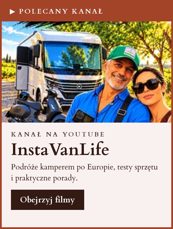 InstaVanLife – kanał o podróżach kamperem na YouTube